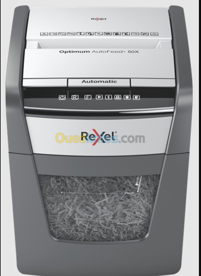 Destructeur de documents Rexel Optimum Auto+ 50X