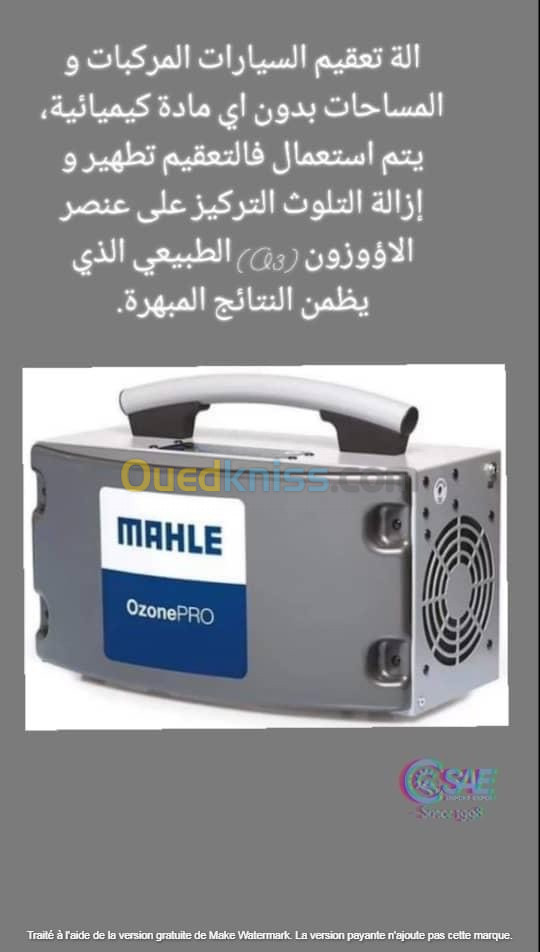 Dispositif électronique automatique de désinfection Mahle