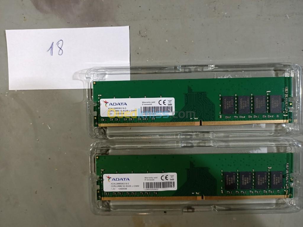 2RAM 4GB  DDR4 2x4