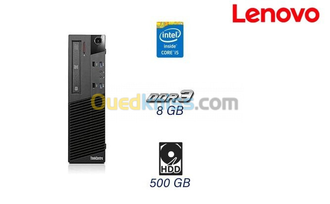 Pc bureau lenovo i5-4590 3.30GHZ