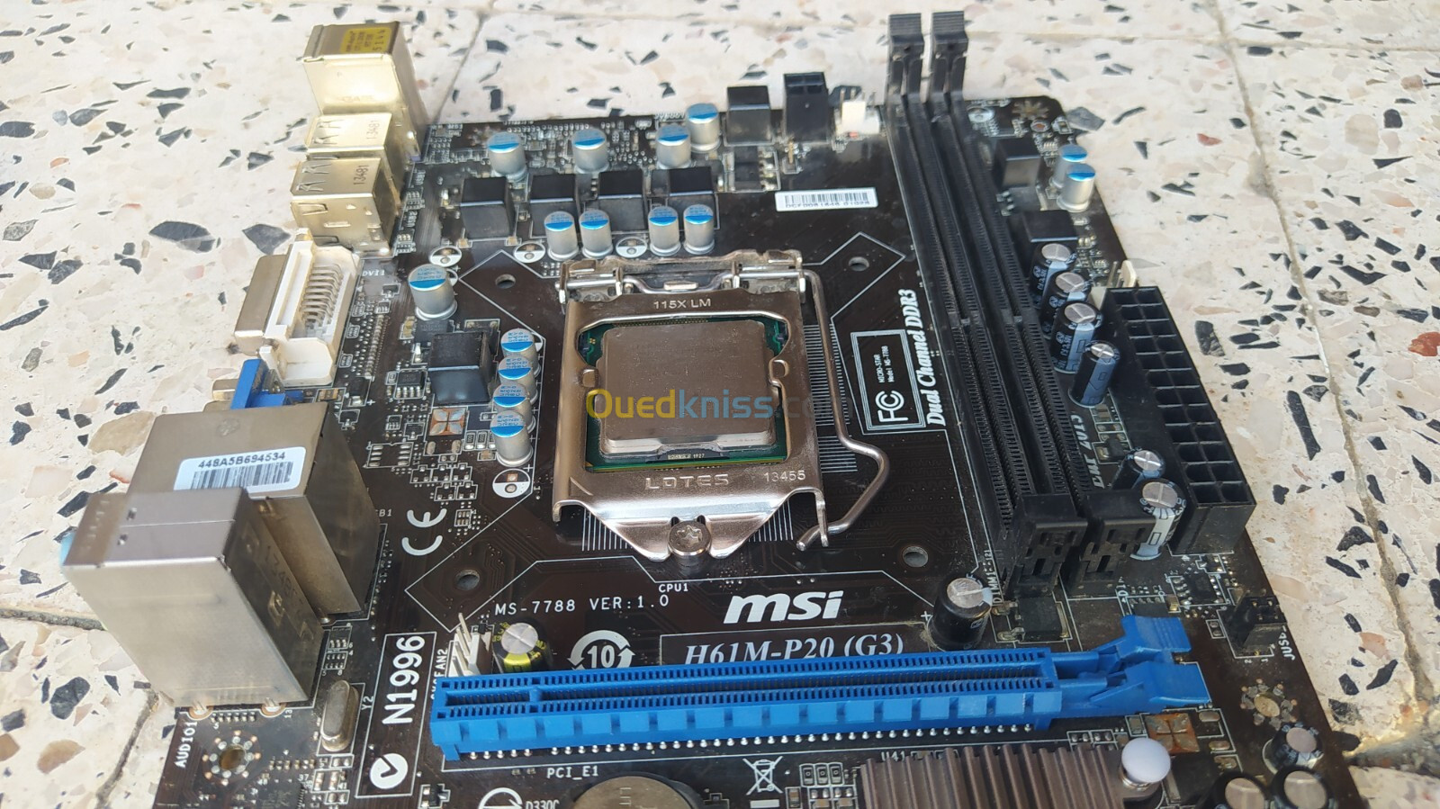 Carte mère H61.لوحة ام.motherboard