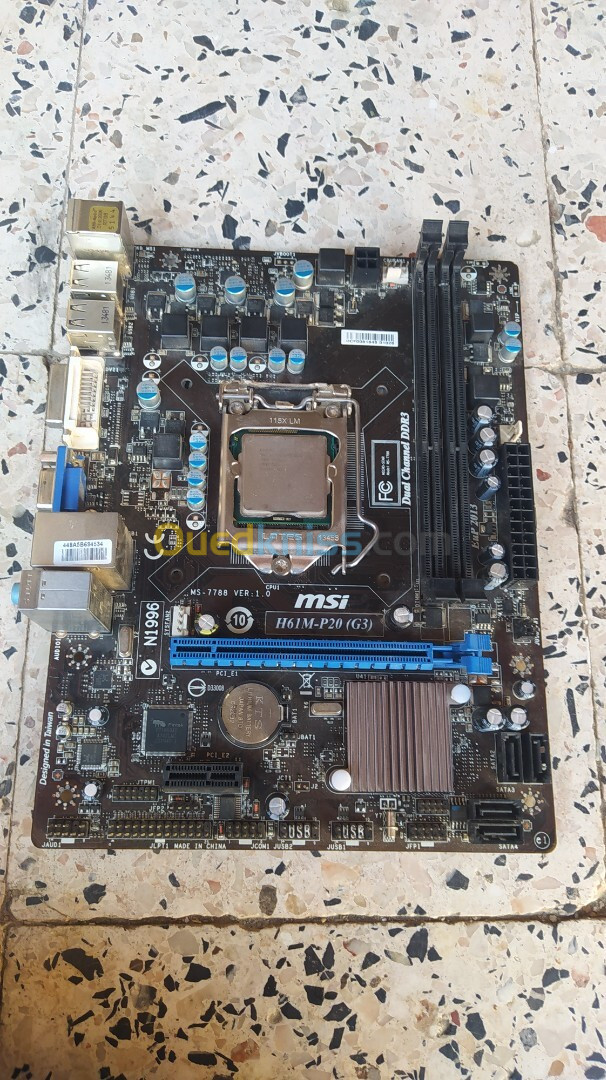 Carte mère H61.لوحة ام.motherboard