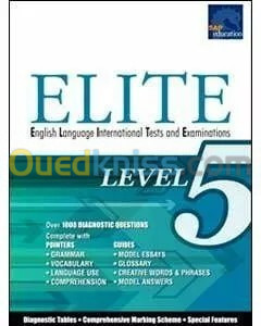 ENGLISH /FRENCH/ARABIC /دين /تاريخ /رياضة/المجالات/Elite English series/TOEFL - Test of English