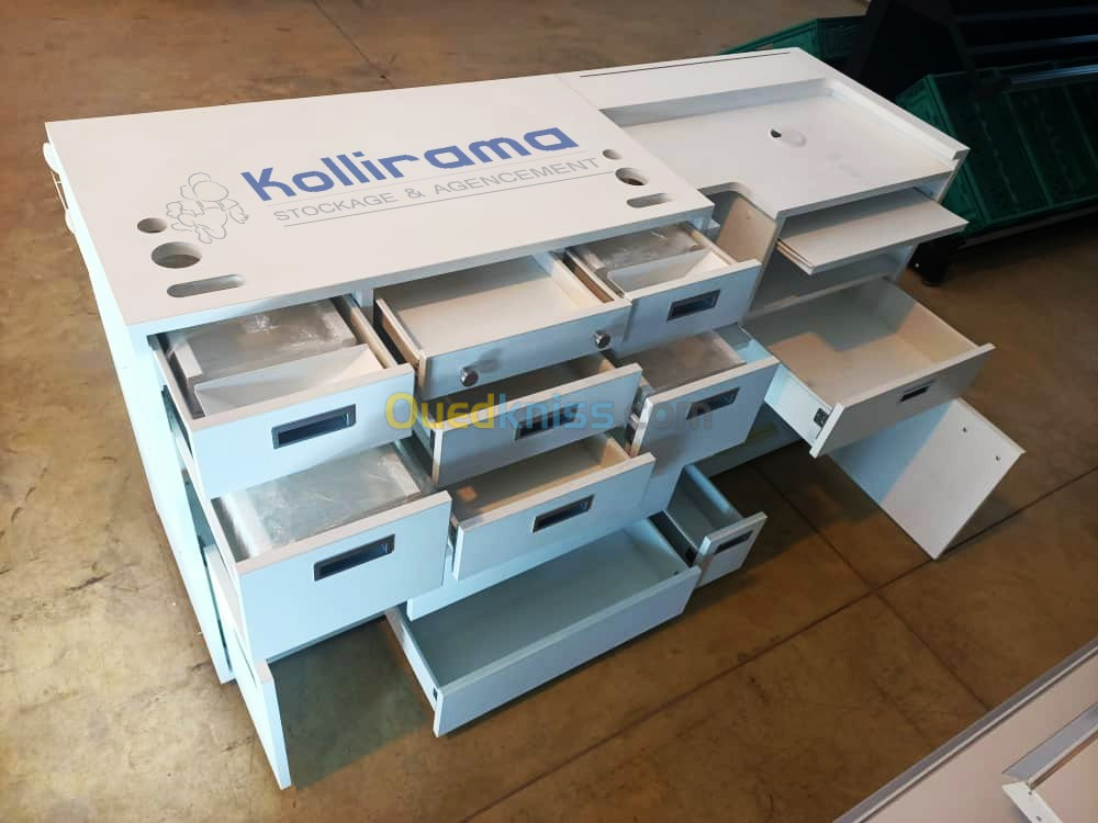 Sortie de caisse /  Comptoir / Module de caisse / Kollirama Algérie 