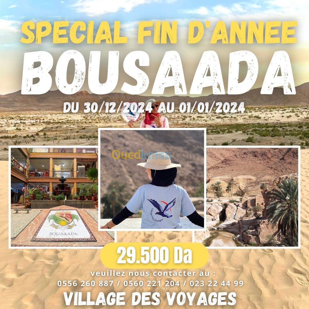 voyage a Boussaâda - Spécial Fin d année