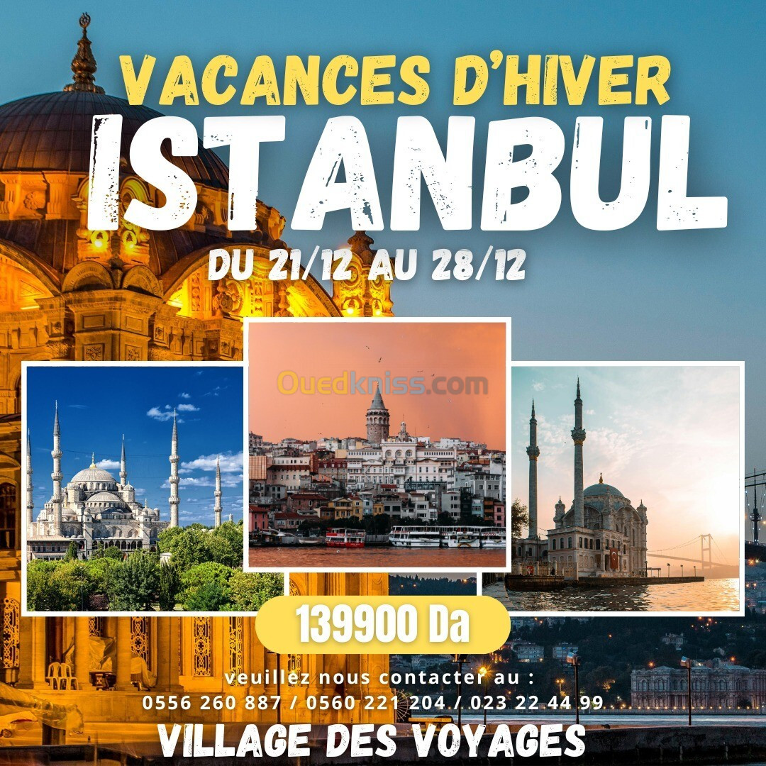  Voyage organisé en Turquie-Vacance D'hiver