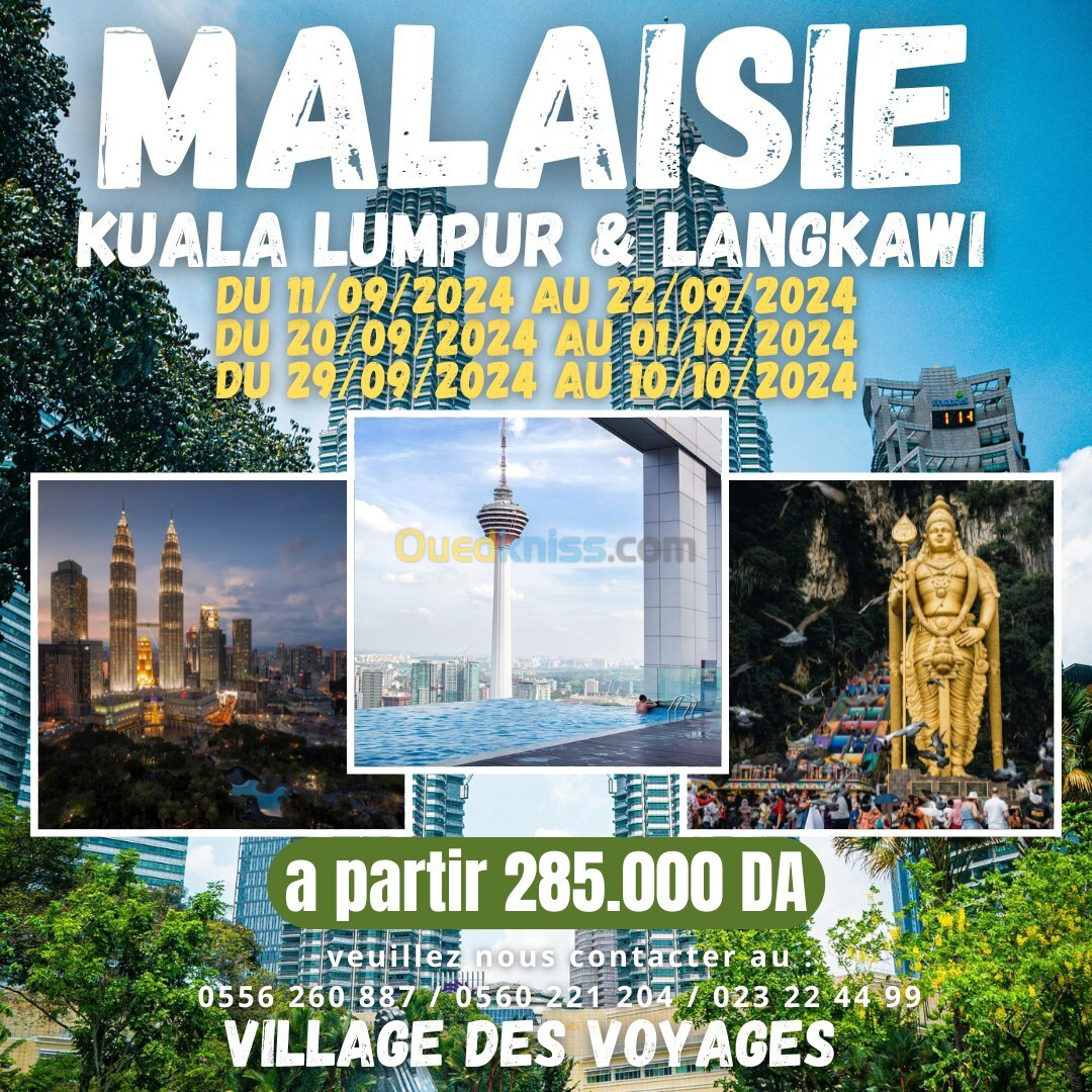  Voyage organisé en Malaisie (Kuala Lumpur - Langkawi)