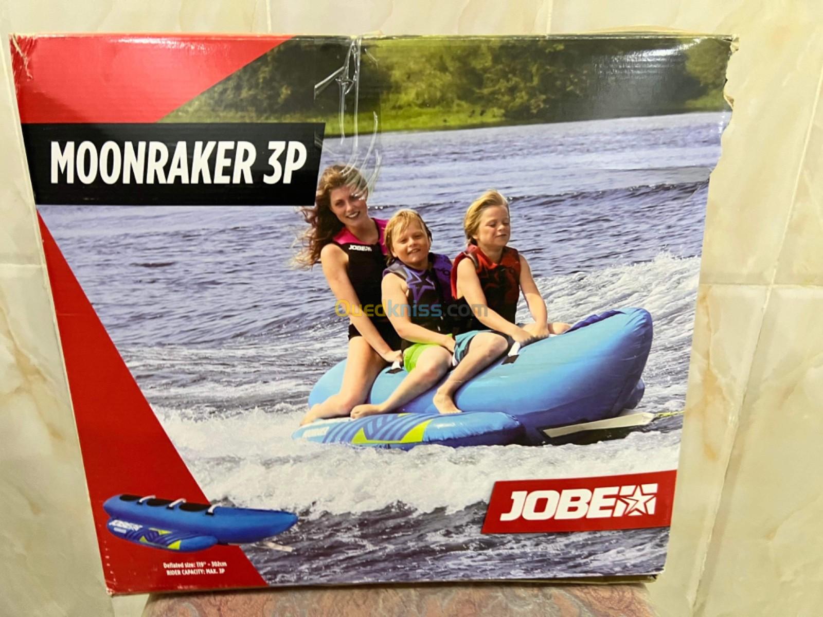 Bouée tractée jetski bateau scooter des mers 3 places Jobe Moonraker neuve