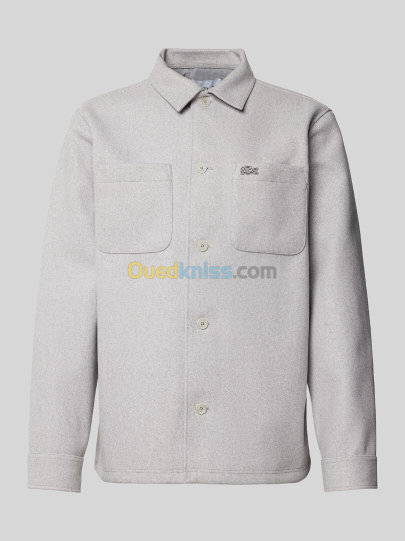 Veste Lacoste Daim Gris Taille S-M