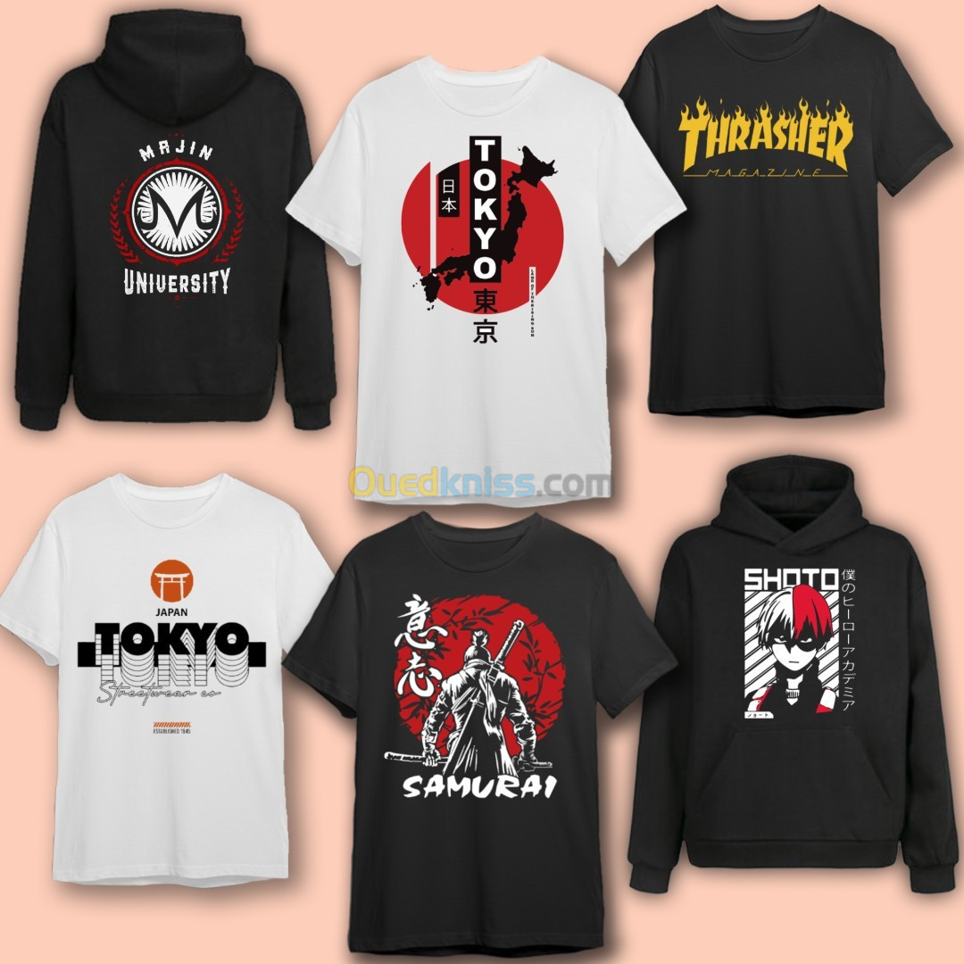 Tshirt Et Sweatshirt Personnalisés unisexe