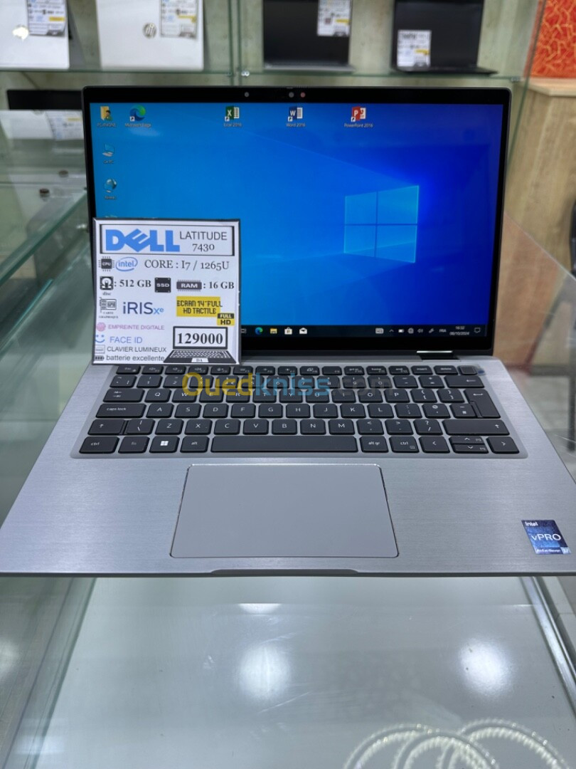 DELL LATITUDE 7430  X360 CPU: Core intel i7 / 1265U 512-16GB X360 