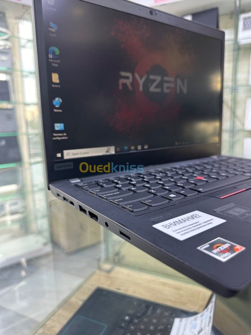 THINKPAD T14   RYZEN 7 PRO 4750U / DISC : 256 GB  (SSD) RAM : 16 