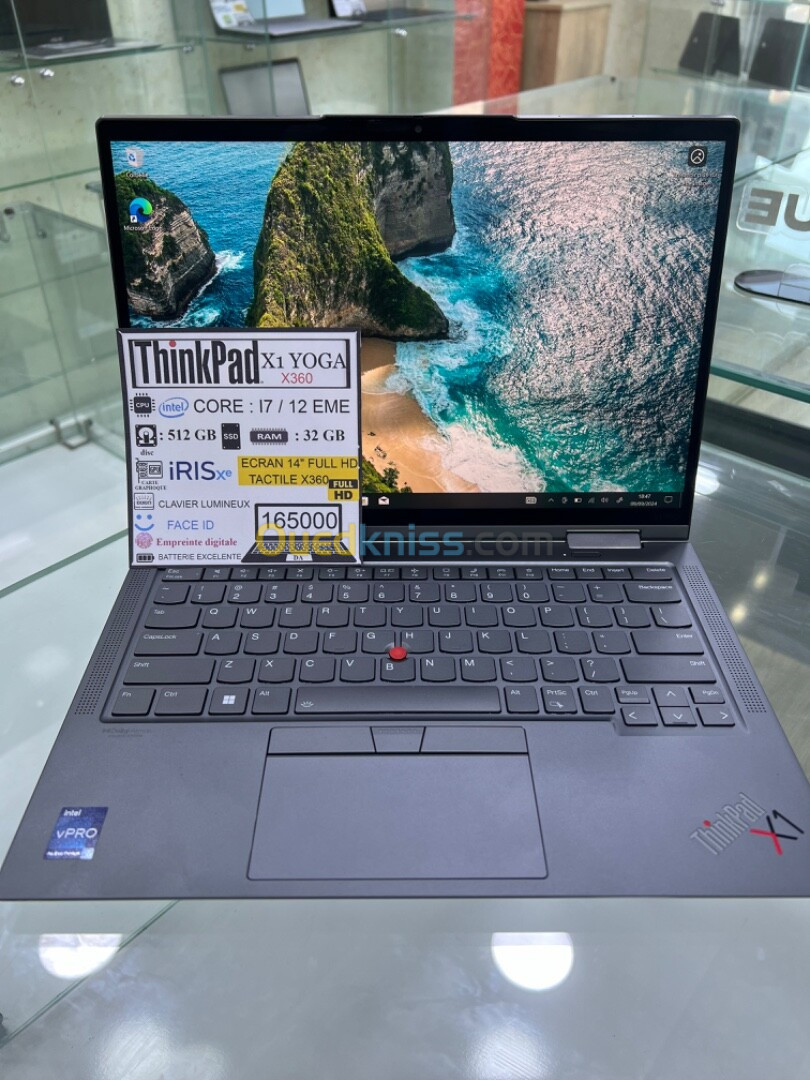 THINKPAD X1 YOGA X360 512-32GB I7/12eme 