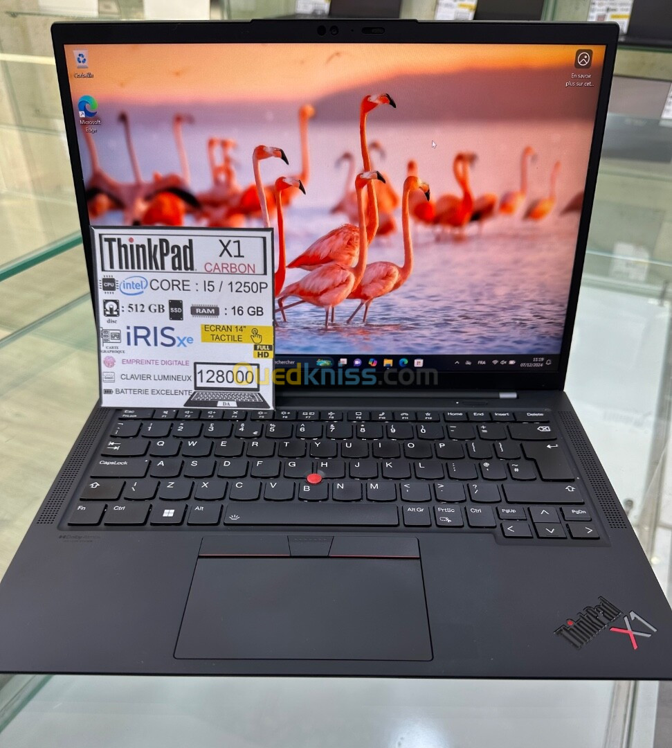 THINKPAD X1 CARBON  CPU: CORE i5 / 1250P. 512 GB / 16 GB 