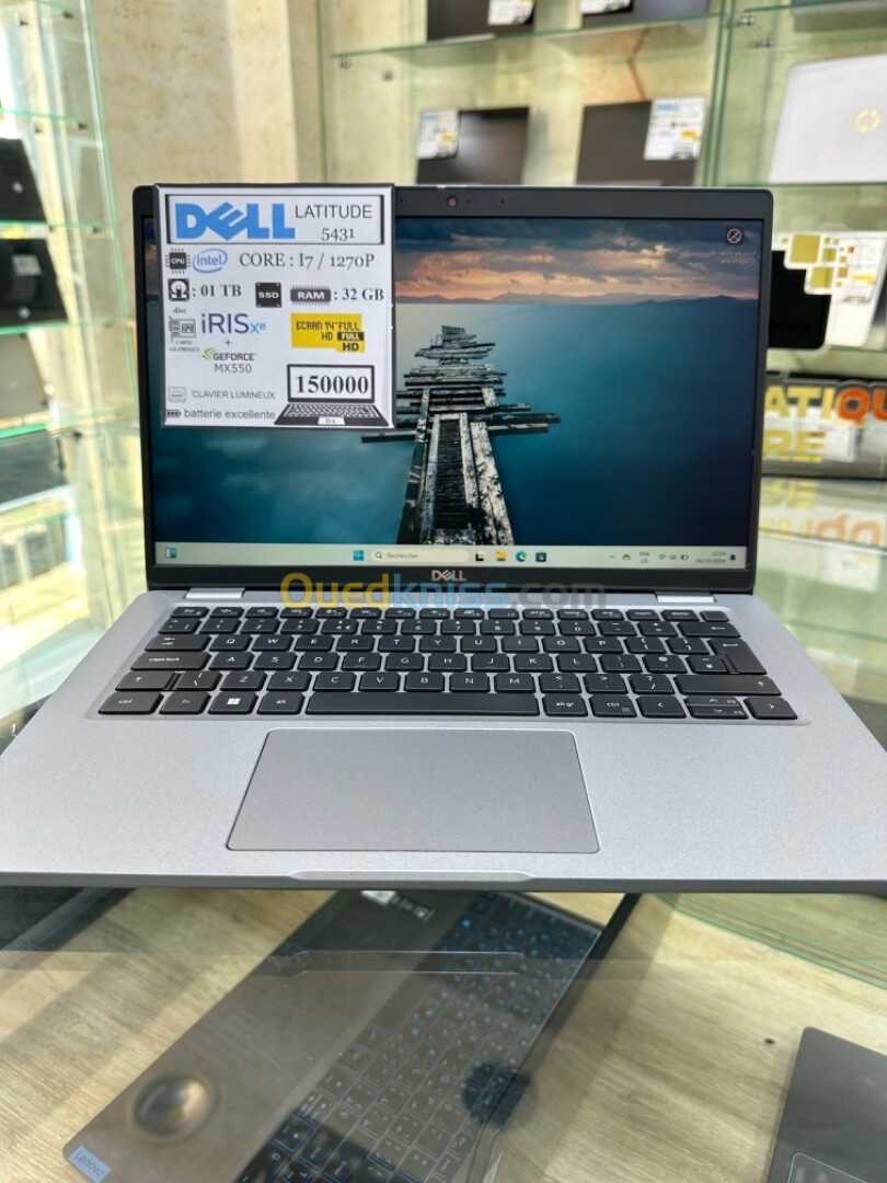 DELL LATITUDE 5431 CPU: CORE I7 / 1270P  DISC : 01 TB  RAM  32GB