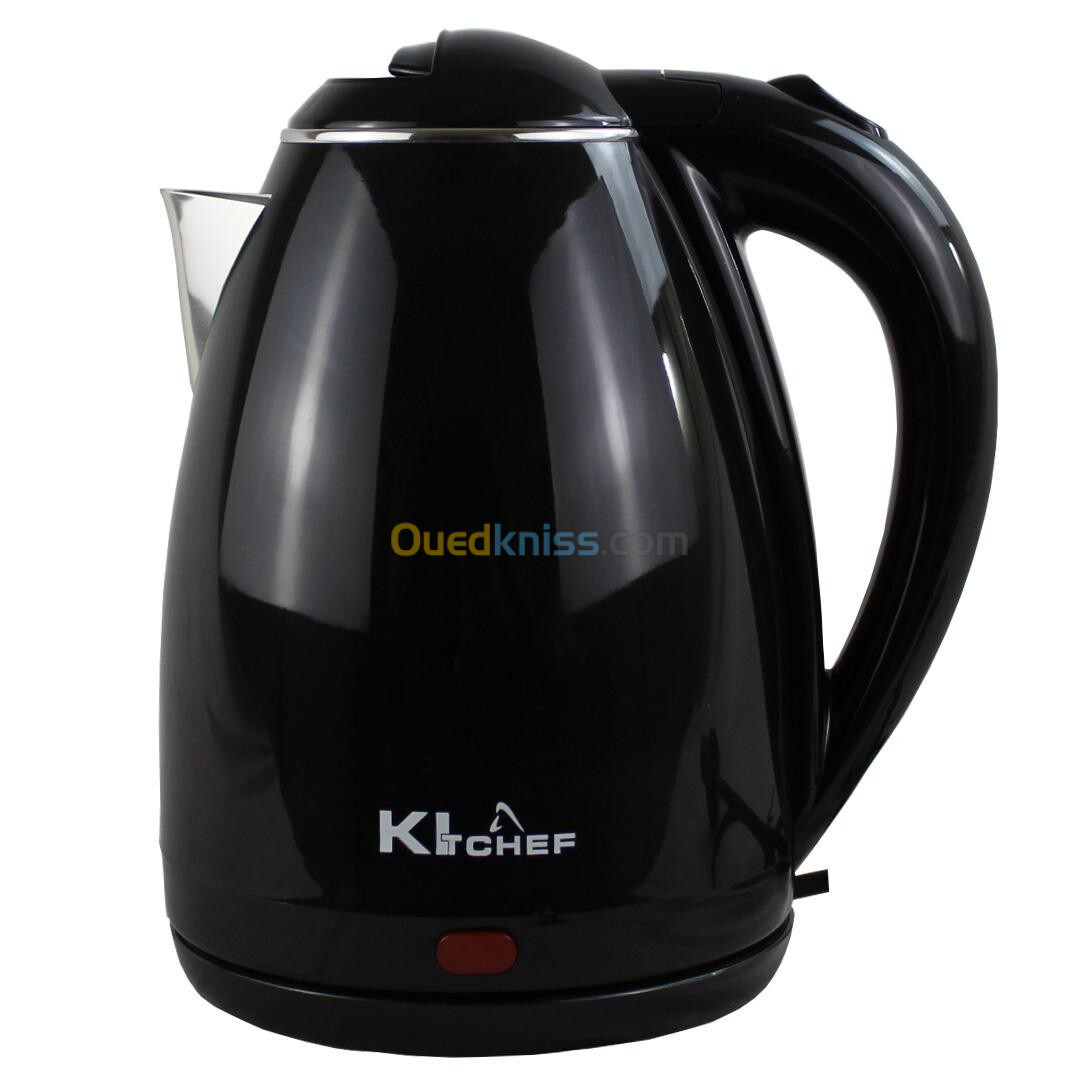 Kitchef Bouilloire électrique noir 1.8L 1500W KT 18C