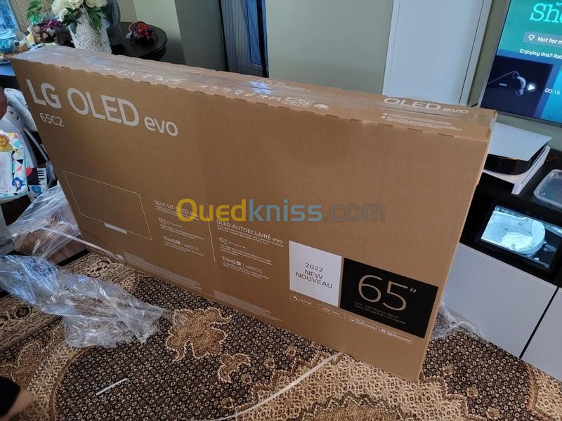 LG OLED65C2 EVO très peu servi Européen**Toujours sous Garantie**