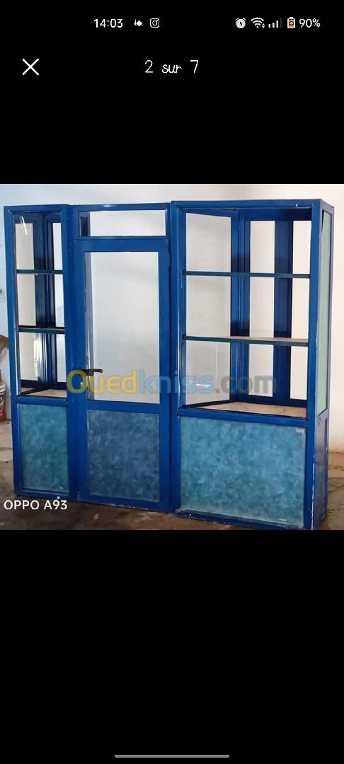 Vitrine aluminium 