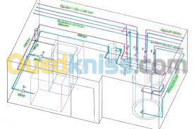 Etude MEP (Electrique ; Plomberie ; Chauffage ;HVAC)