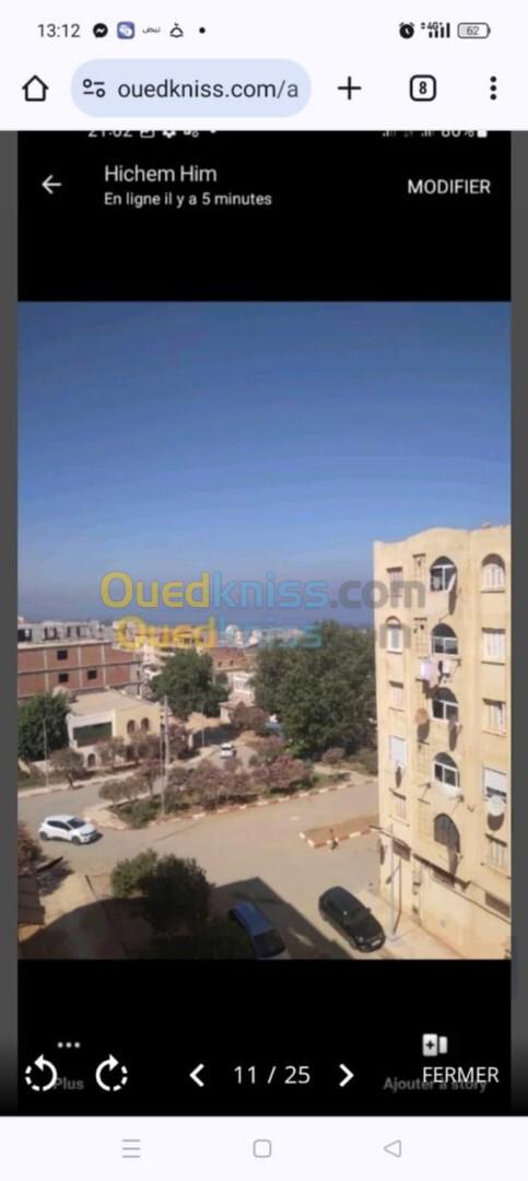 Vente Appartement F3 Tipaza Bou ismail