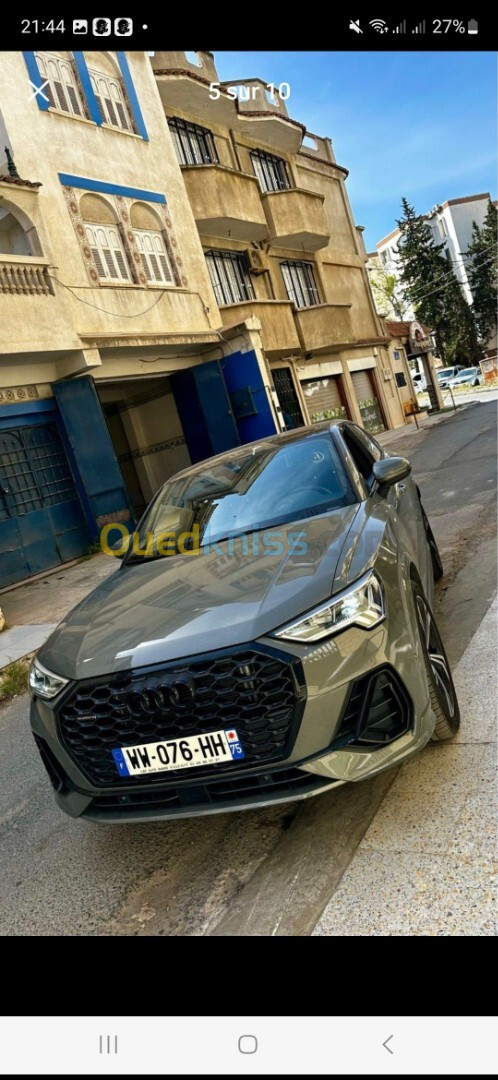 Audi Q3 2023 S-line quattro sportback (add bleu supprimé)