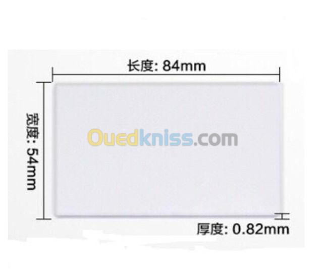 Carte RFID 125Khz  tk 4100 code imprimé
