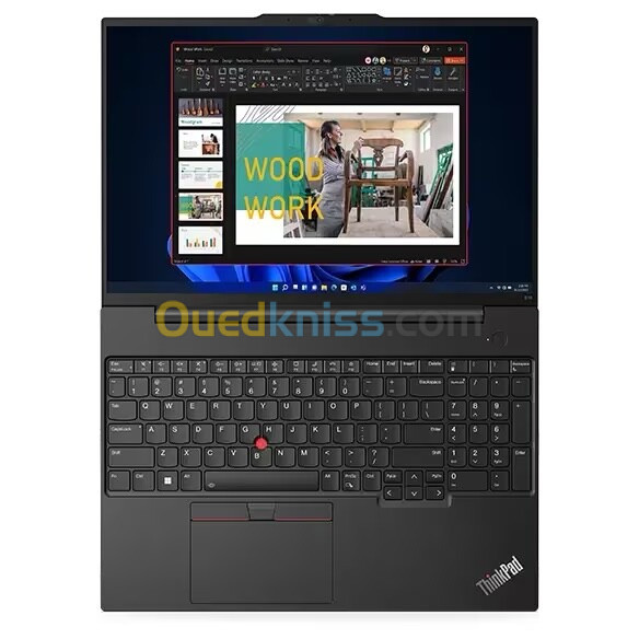 Lenovo ThinkPad E16 Gen 1 Core I5-1335U/16Go/ 512 Go SSD/Ecran 16 WUXGA/Intel Iris Xe/Windows 11 Pro