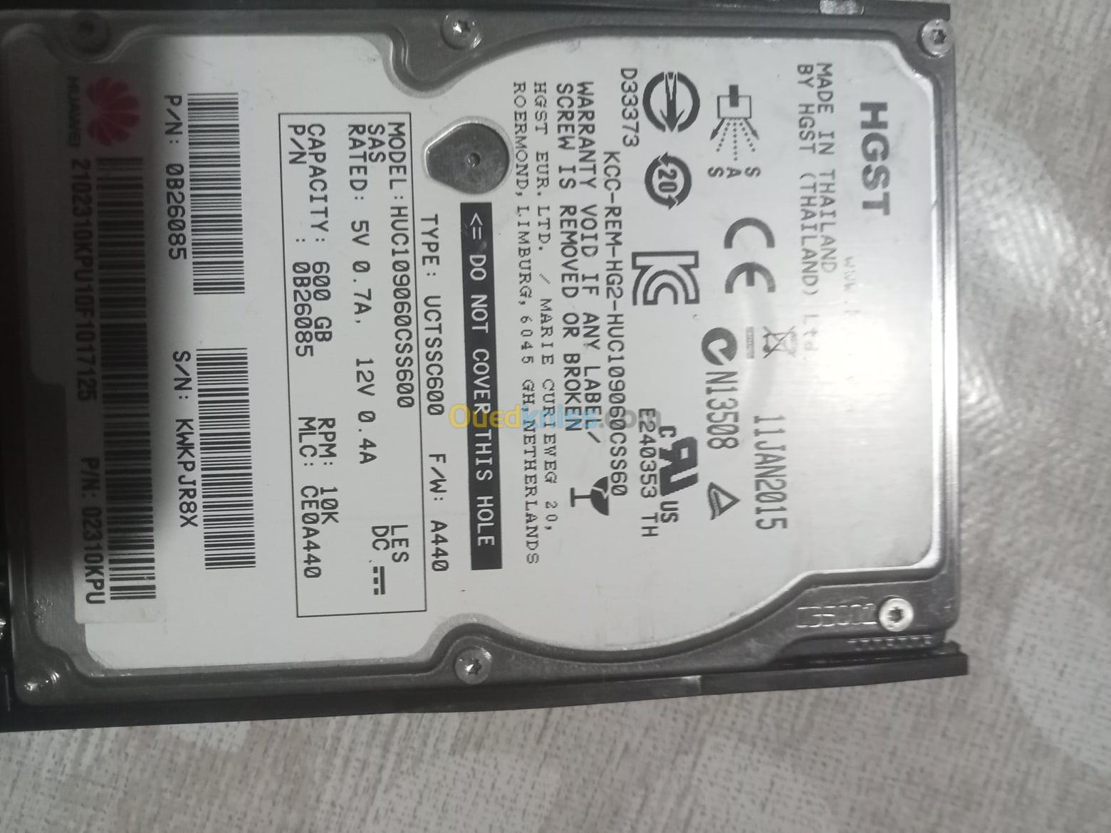 Disk Dure Hgst SAS 600 Gb