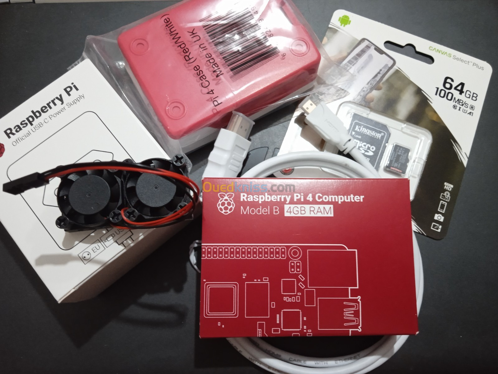 Raspberry Pi 4 Kit de démarrage 8 Go