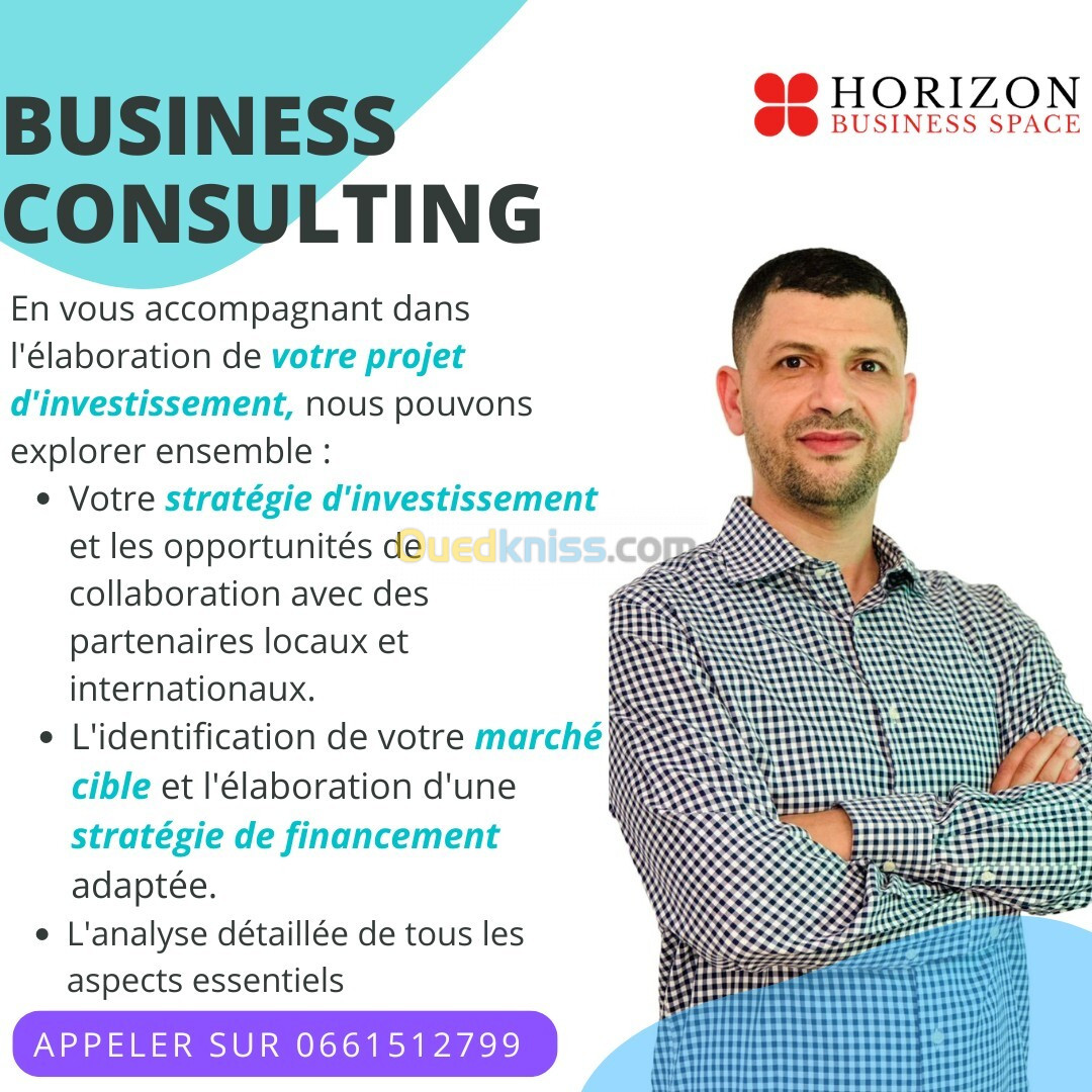 Business Consulting , Business Plan, Partenariat