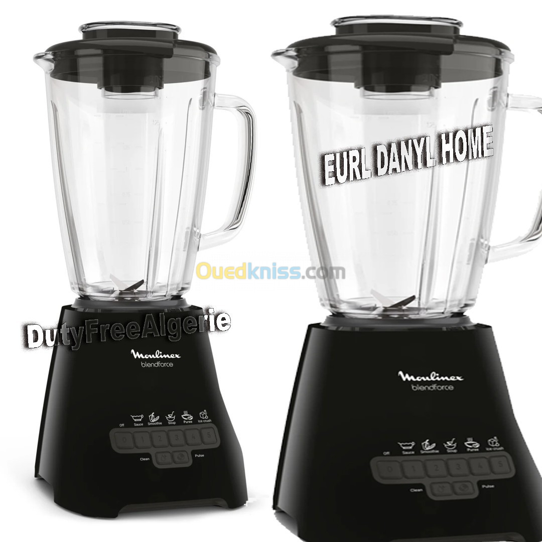 Blender mixeur électrique, Bol verre 1,75 L, Puissance 800 W