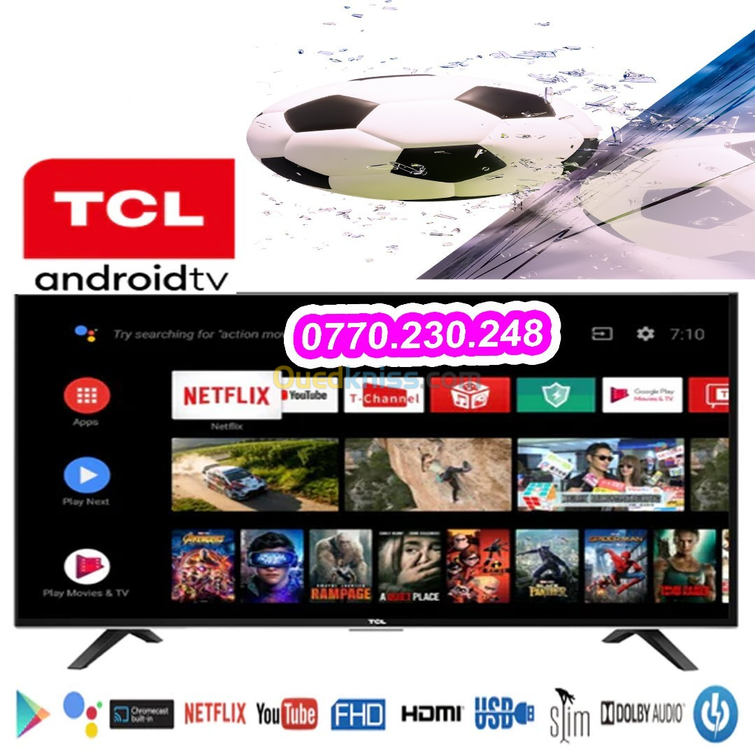 PROMO Televisions TCL 43'' SMART FULL Smart Google tv / Android