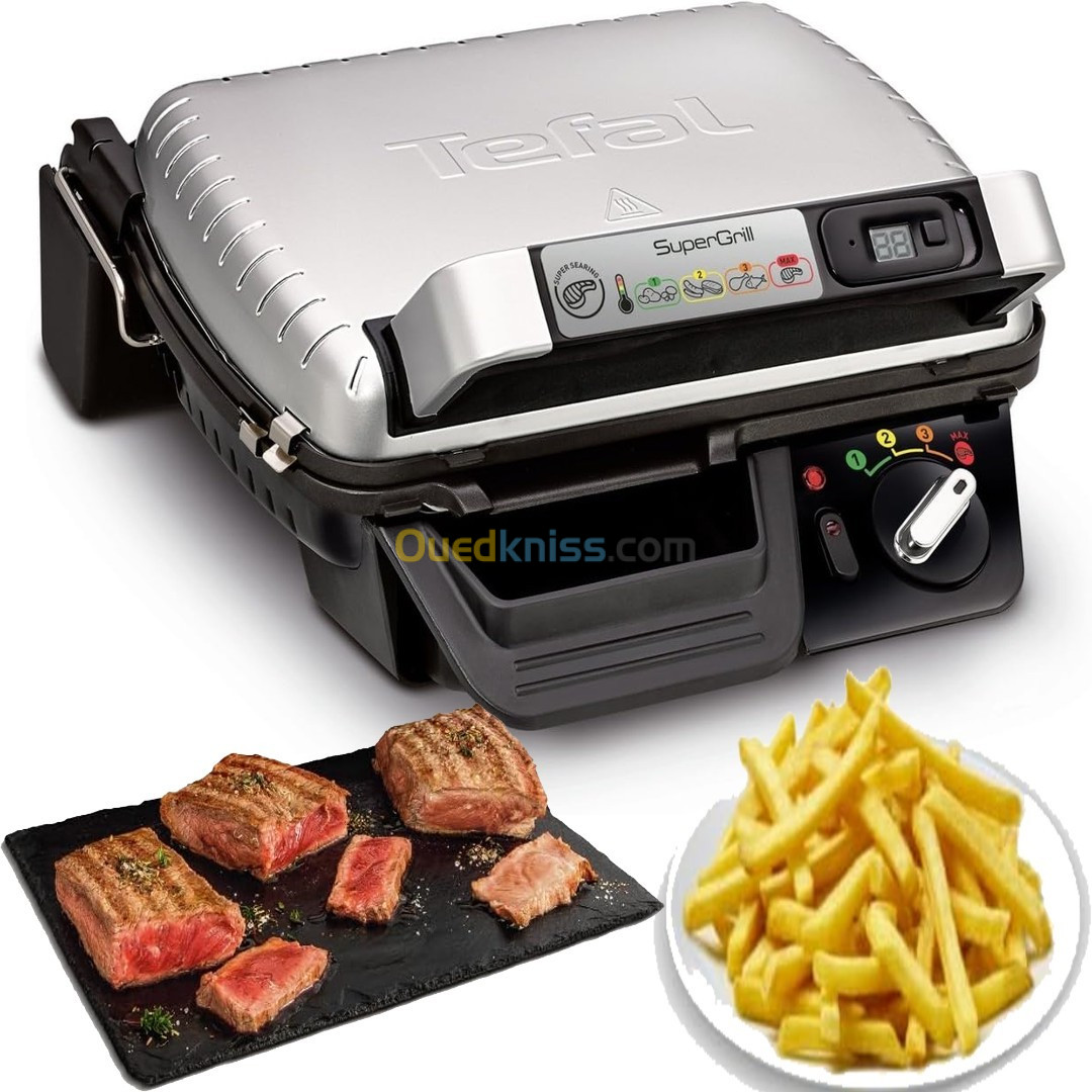 PANINIEUSE 2000w Grille-viande TEFAL SUPER GRILL 