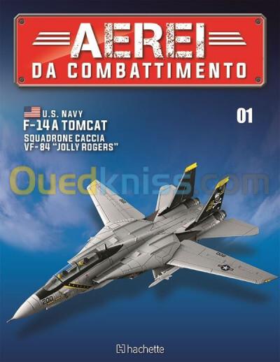 Avion F-14A TOMCAT U.S. NAVY  VF -84 "JOLLY ROGERS" Hachette Collections 1:100 + Fascicule