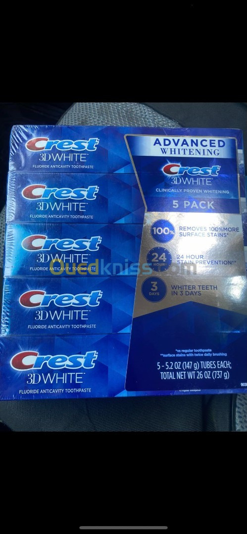 dentifrice crest 3D WHITE