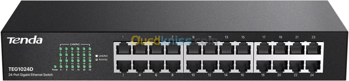 TEG1024D  v7.0 Switch Ethernet Gigabit à 24 ports