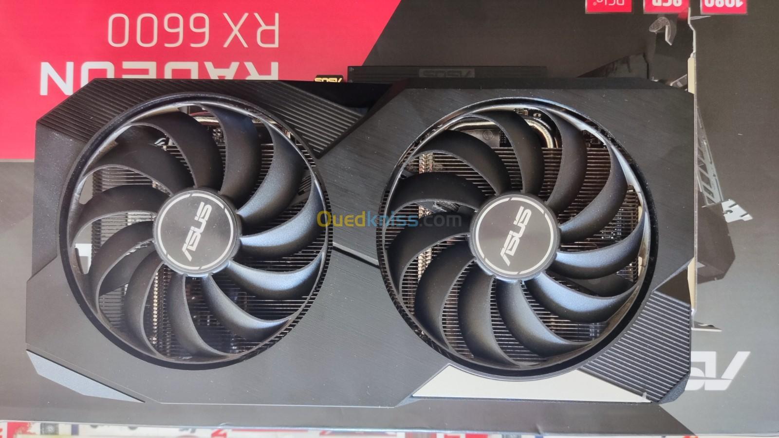 RX6600 asus dual 