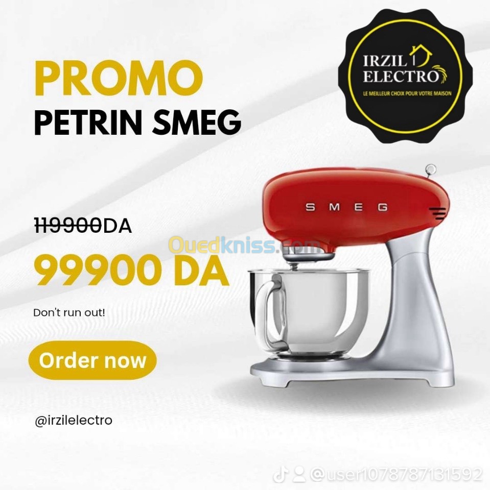 Produit du smeg en promotion 