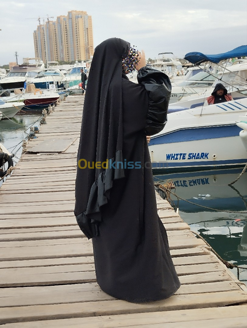 Abaya hidjab skay عباية حجاب شرعي