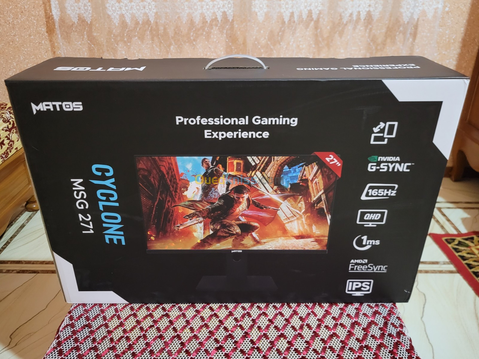 Matos Cyclone MSG 271 V2, 27", 2K, IPS, 165 Hz, 1Ms