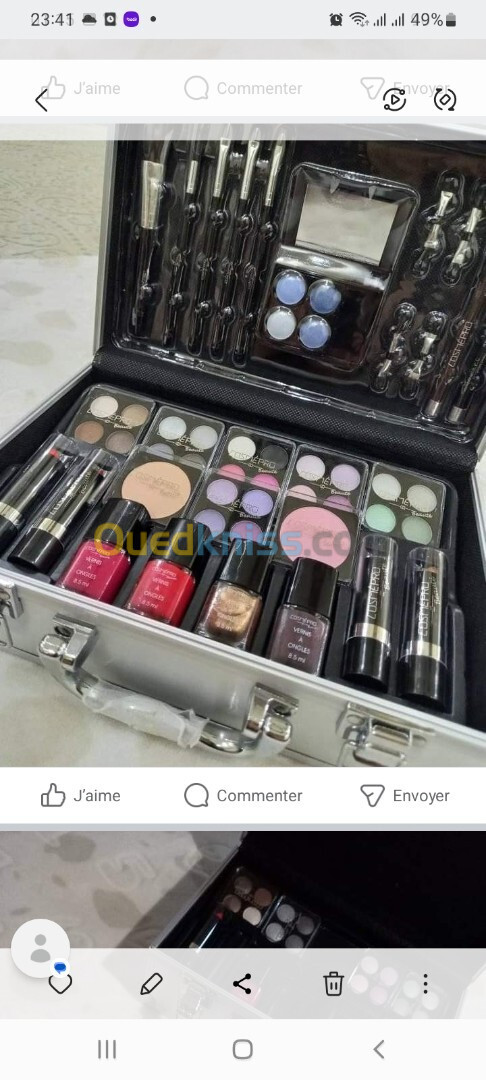 Valise de maquillage européenne 