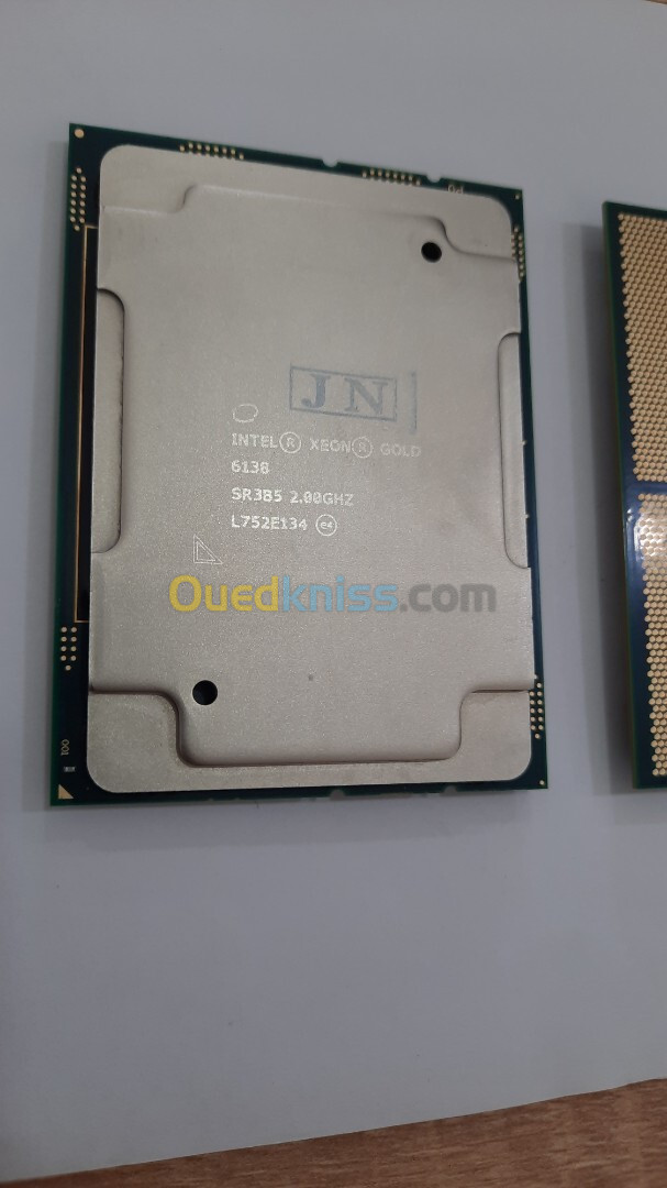 PROCESSEUR INTEL XEON GOLD 6138 pour serveur hp proliant génération 10 