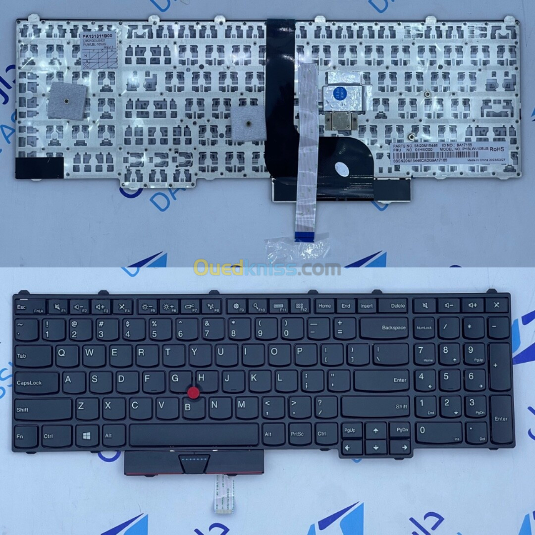 Clavier Lenovo Thinkpad P50 P70 P51 P71 