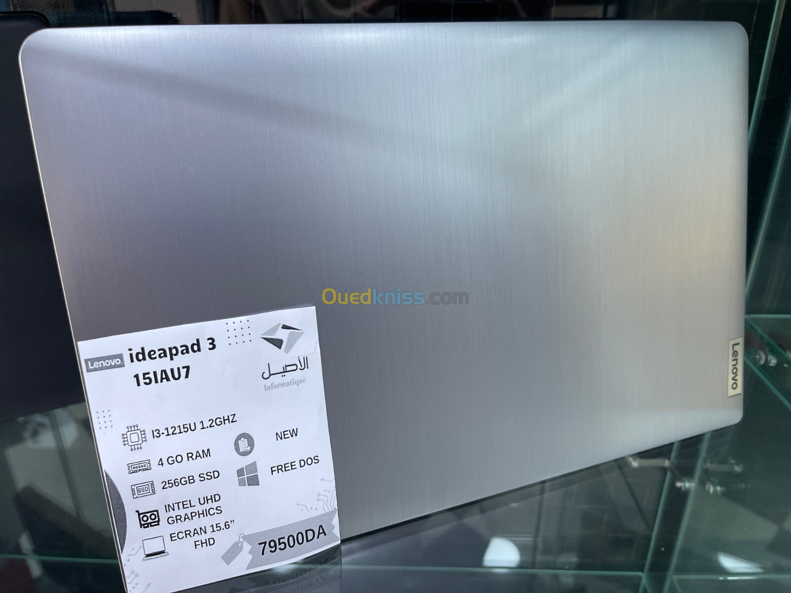 Lenovo ideapad 3 15IAU7 i3-1215U 1,2GHZ 4G Ram 256 SSD