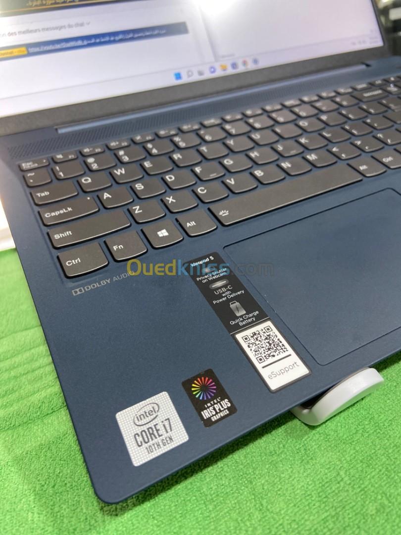 Lenovo IdeaPad 5 15" I7 10TH 12go-512gb-iris plus 