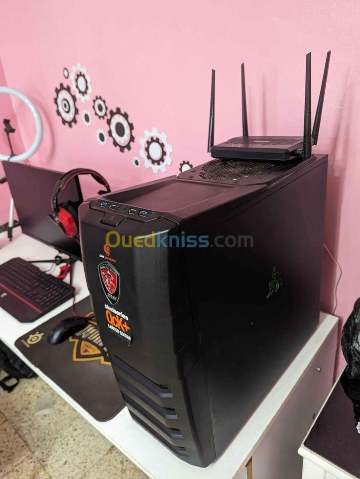 Pc gamer i7 3770 ram 16 GPU RX 570 4gb monitor matos ips 24