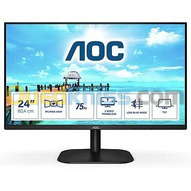 ECRAN AOC 24B2XH 24 LED IPS FULL HD 75HZ BLUE LIGHT TECHNOLOGY