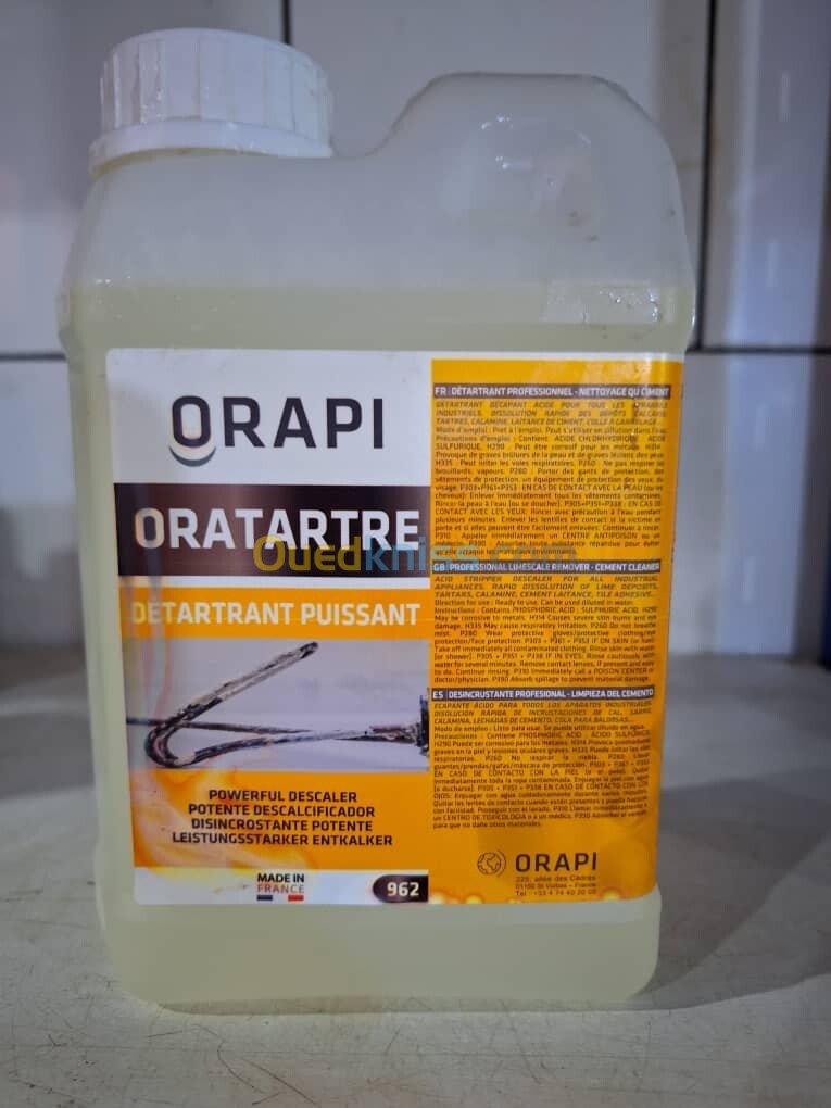 ORAPI ORATARTRE 1 LITRES