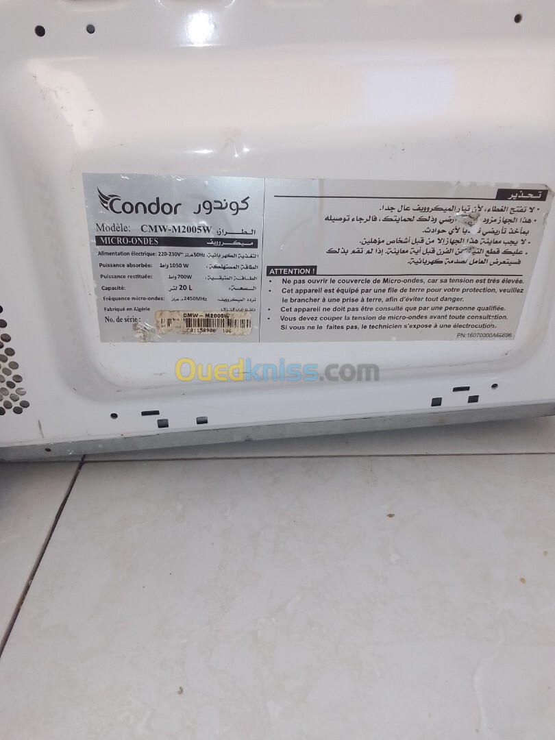 Micro onde condor 