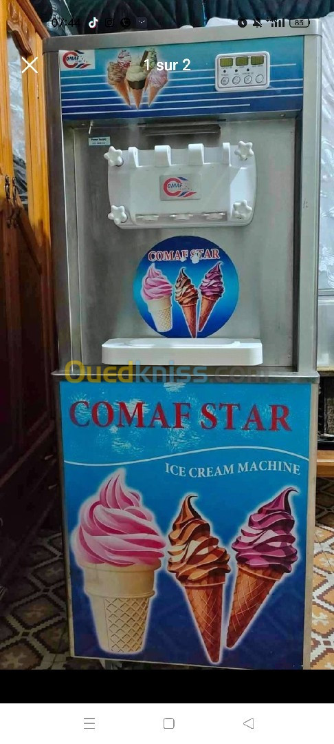 Machine à la crème 